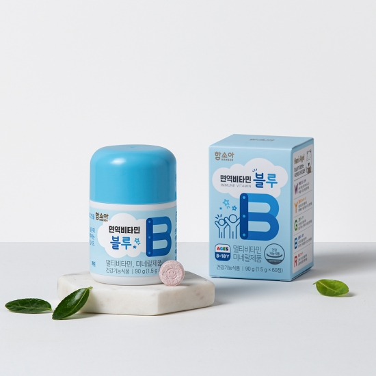 [🌼봄 건강 춘분춘분]면역비타민 블루<BR>1,500 mg x 60정