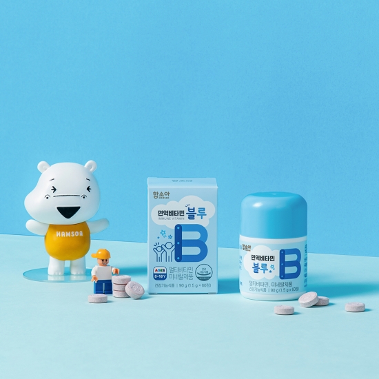 [🌼봄 건강 춘분춘분]면역비타민 블루<BR>1,500 mg x 60정