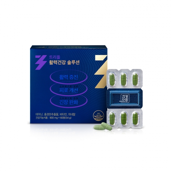 [🌼봄 건강 춘분춘분]건강더함 트리플 활력건강 솔루션 60정